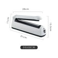 thumbnail image 5 of 30cm Hand Pressure Heat Sealing Machine Household Plastic Film Sealer Food Packing Machine, 5 of 5