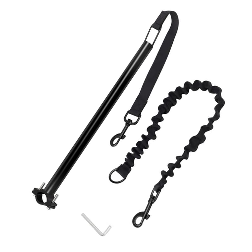 RYUJNDK Dog Bike Leash Attachment Leash Dog Exerciser Absorbing Pull Strength