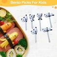 thumbnail image 4 of Animal Fruit Forks Cartoon Kid Snack Cake Dessert Food Fruit Pick Toothpic W0W7, 4 of 8