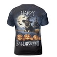 thumbnail image 2 of Happy Halloween Pug Witch Pumpkins Bats All Over Print 3D Shirt Unisex Merch Dog Lover Gifts - 13012, 2 of 6