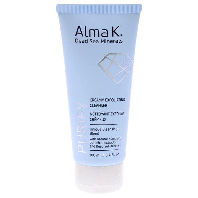 Limpiador Exfoliante Cremoso Alma K de 100 ml con aceite de uva y aguacate