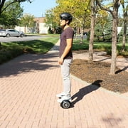 Hover-1 H1 Hoverboard, White, 264 lbs. Max Weight, LED Lights