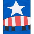 thumbnail image 4 of Marvel Avengers Captain America Cosplay Bodysuit and Pants Set Newborn to Infant, 4 of 5