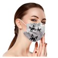 thumbnail image 2 of Dsscvnef 50PCS Adults Summer Daily Beautiful Flower Prints 3 -Layer Disposable Face Mask, 2 of 9