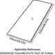 thumbnail image 2 of Large Vacuum Storage Bags for Mattresses, Clothes,220 x 100 cm Vacuum Sealed Mattress Bag,Vacuum Bag Storage Bag for Moving/Storage of Foam Mattresses, 2 of 5
