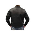 thumbnail image 2 of Redline Women's Goat Skin Leather Scooter Motorcycle Jacket, Black L-3000 (2XL), 2 of 3