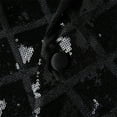 thumbnail image 5 of Miluxas Sequins Jackets Mens Shiny Blazer Party Wedding Banquet Blazer Prom Tuxedo Black, 5 of 7