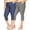Denim Blue-Grey, variant on Women's Plus Size Casual Comfy Slim Pocket Jeggings Jeans Capri Leggings Pants (Pack of 2)