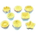 thumbnail image 5 of 5Pcs Non-Stick Baking Mold Easy Demolding, Stackable Egg Tart Donut Muffin Cups for Kitchen, 5 of 8