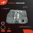 thumbnail image 2 of A-Premium Fuel Tank with O-Ring Compatible with Toyota Corolla & Geo Prizm, 13 Gallons, Gas, 1993 1994 1995 1996 1997, Replace# 77001-16190, 77001-12931, 2 of 8