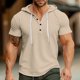 thumbnail image 1 of WILLBEST Sudaderas para Hombre, Camisa De Manga Corta, Sudadera Informal, Camisas Festivas Lisas, Camisetas con Capucha XXXGrande, 1 of 4