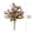 C, variant on Artificial Rose Buds Artificial Flowers 5 Head Rose Bud Bouquet Burgundy Faux Floral Arrangement for Home Wedding Party Office Shop Garden Decor 12.6in Length Rose Bud Bouquet