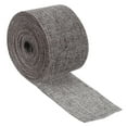 thumbnail image 1 of Unique Bargains 2 Inch x 11 Yards Jute Crafts Party Wrapping Decoration Burlap Fabric Ribbon Gray, 1 of 6