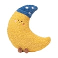 thumbnail image 1 of Moon pillow, moon plush, soft plush decorative cushion for lumbar support, sleeping, bed, pregnancy, women, baby moon Ref: 2516, 1 of 5