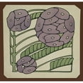 thumbnail image 3 of Hannah Borger Overbeck 12x12 Black Modern Framed Museum Art Print Titled - Purple Stylized (circa 1915), 3 of 5