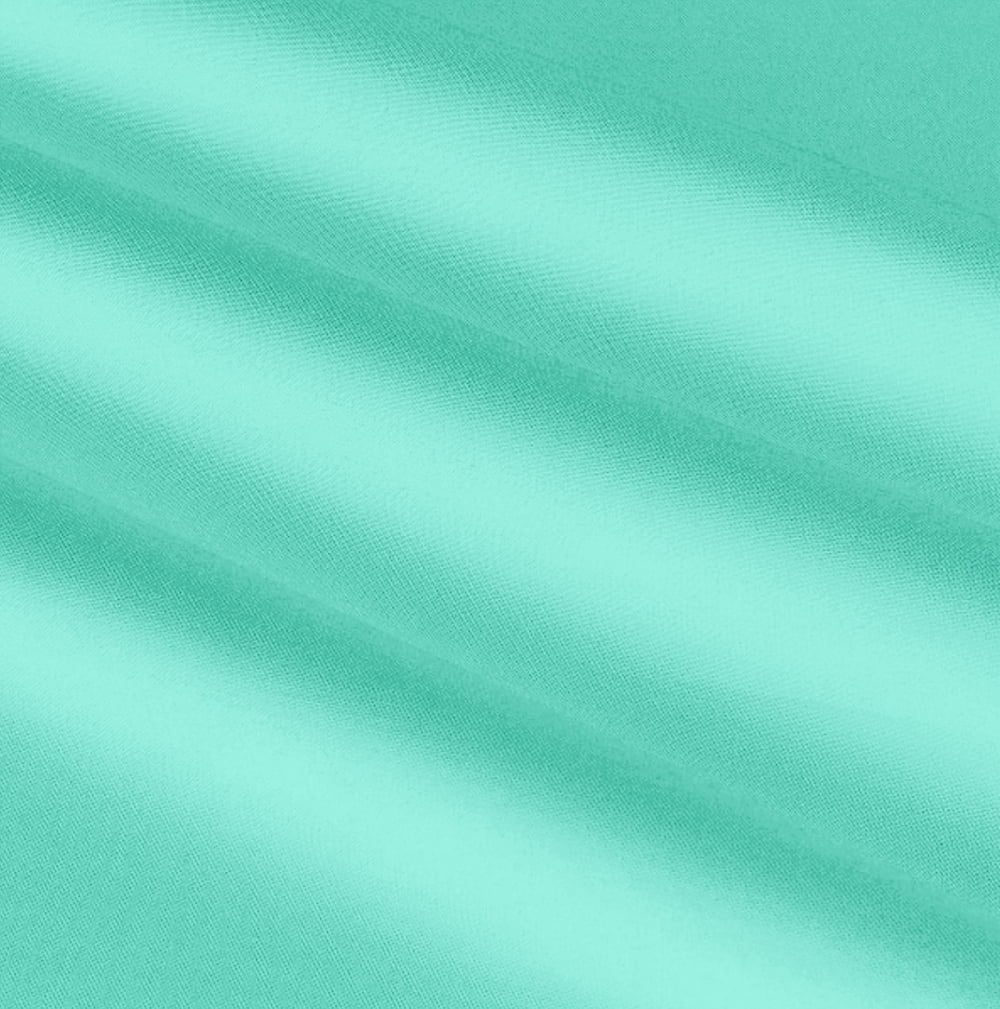 Waverly Inspirations 100% Cotton 44" Solid Aqua Color Sewing Fabric by the Yard