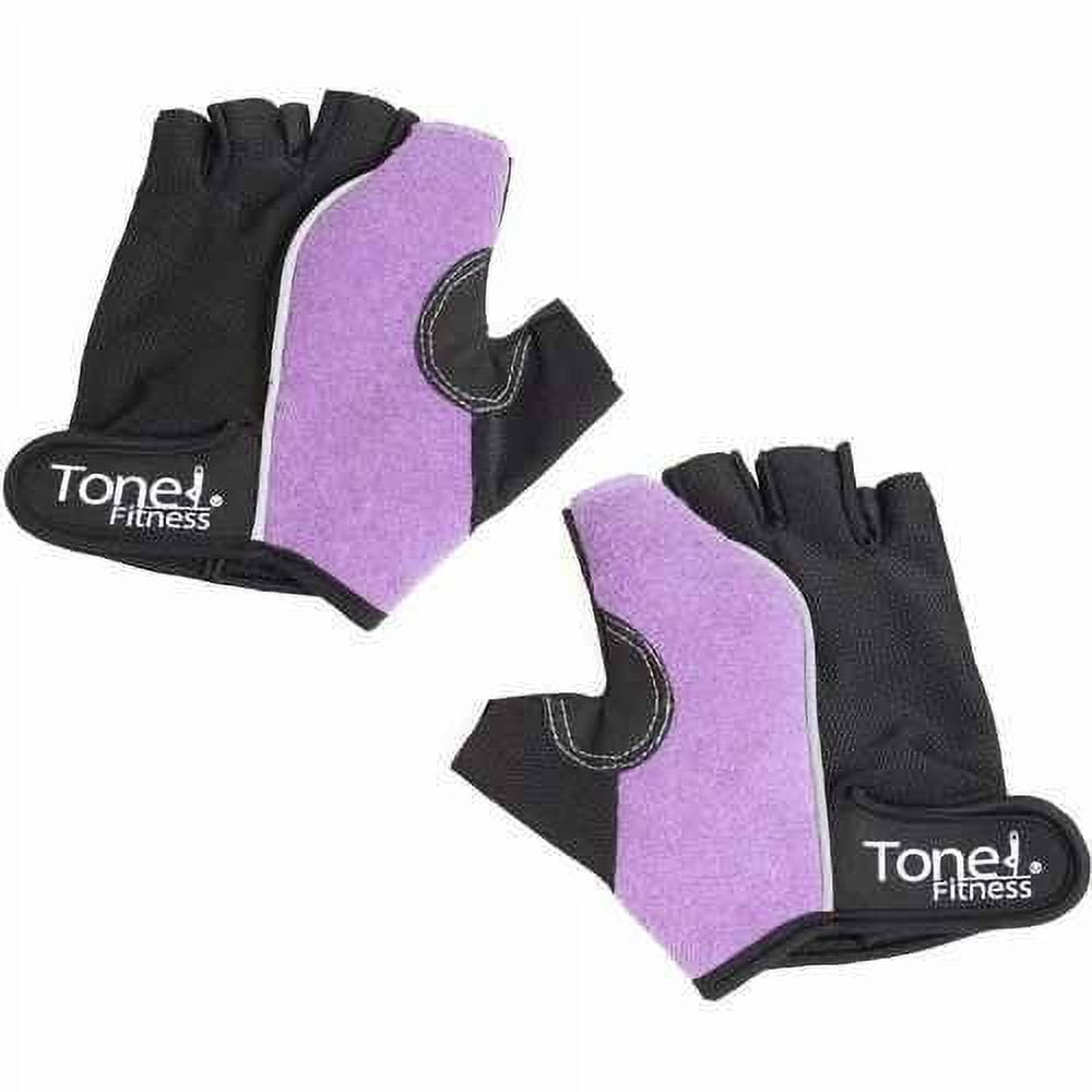 Tone Fitness Weight Gloves, Large Purple