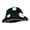 Dark Green, variant on OOOUM Adult Mushroom Design Crochet Bucket Hat Handmade Knit Foldable Hat Soft Warm Outdoor Travel Sun Hat For Women Men Dark Green