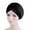 Black, variant on Women's Scarf Bonnet Hat - Turban Head Cover, Baseball Cap, Polyester, One Size