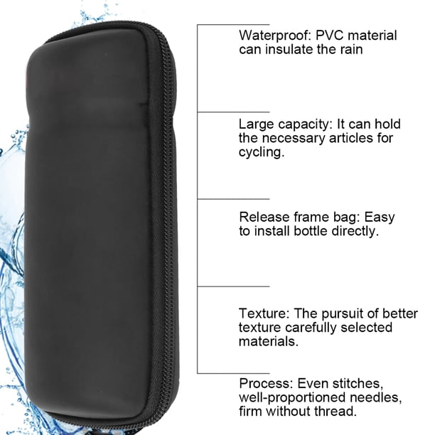 Bolsas Para Bicicletas De PVC A Prueba De Agua, Con Soporte Para Botes De Agua, Bolsa De Almacenamiento De