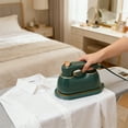 thumbnail image 2 of Clothing steam iron - Small steam iron for drying and dampening - Portable small clothing steam iron - Suitable for travel and home use (green), 2 of 6