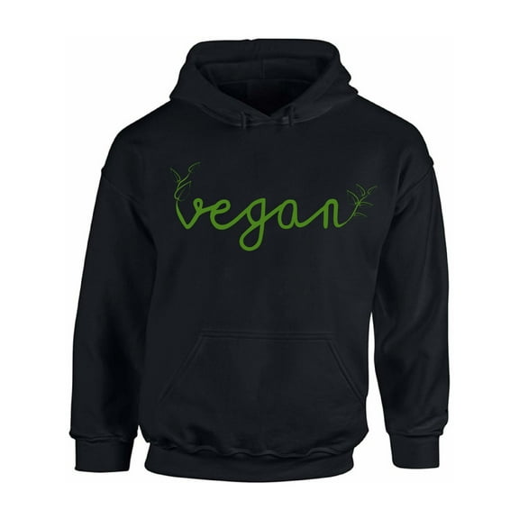 Awkward Styles Vegan Friendly Hoodie Nifty Foliage Unisex Hoodie Vegetarian Hoodie Vegan Sweaters Green Hoodie Vegan Clothes for Women Vegan Organic Stylish Hoodies for Him Gifts for Vegetarians