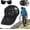 Black, variant on Solar Rechargeable Peaked Cap, New Breathable Solar Powered Baseball Cap with Built-in Fan for Outdoor, Heat Relief