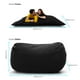 thumbnail image 2 of Sofá con cama king size gamuza color negro Puff MX Gamuza Negro King, 2 of 2