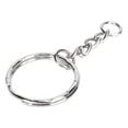 thumbnail image 3 of Zinc Alloy Keychain, Durable Key Ring With Chain, Wallets Connect Pend For Mobile Phones Bags, 3 of 8