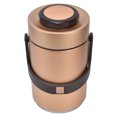 thumbnail image 4 of Insulated Food Container, Vacuum Lunch Box 3 Layers Comfortable Handle Portable Prevent Leakage  For Travel For Work Gold, 4 of 8