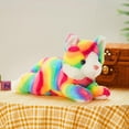 thumbnail image 6 of Glow Guards Light up Rainbow Cat Stuffed Animal Soft Kitty Plush Toy with LED Night Light Christmas Children's Day Birthday Gifts for Toddlers Kids Boys and Girls Children, 13'', 6 of 6