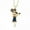 Blue, variant on Multi-Color Crystal Rhinestone Cute Mouse Rat Pendant Chain Women's Necklace New-Blue