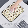 thumbnail image 6 of Bingfone Funny Chicken Laptop Sleeve Case 15 inch , 360° Protective Computer Carrying Bag, 6 of 8