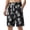 1-Black, variant on WQD Men’s Swim Trunks Quick Dry Board Shorts with Mesh Lining and Pockets Elastic Waist Drawstring Beach Shorts Pineapple Print Breathable Swimwear Bathing Suits for Swimming Surfing Vacation