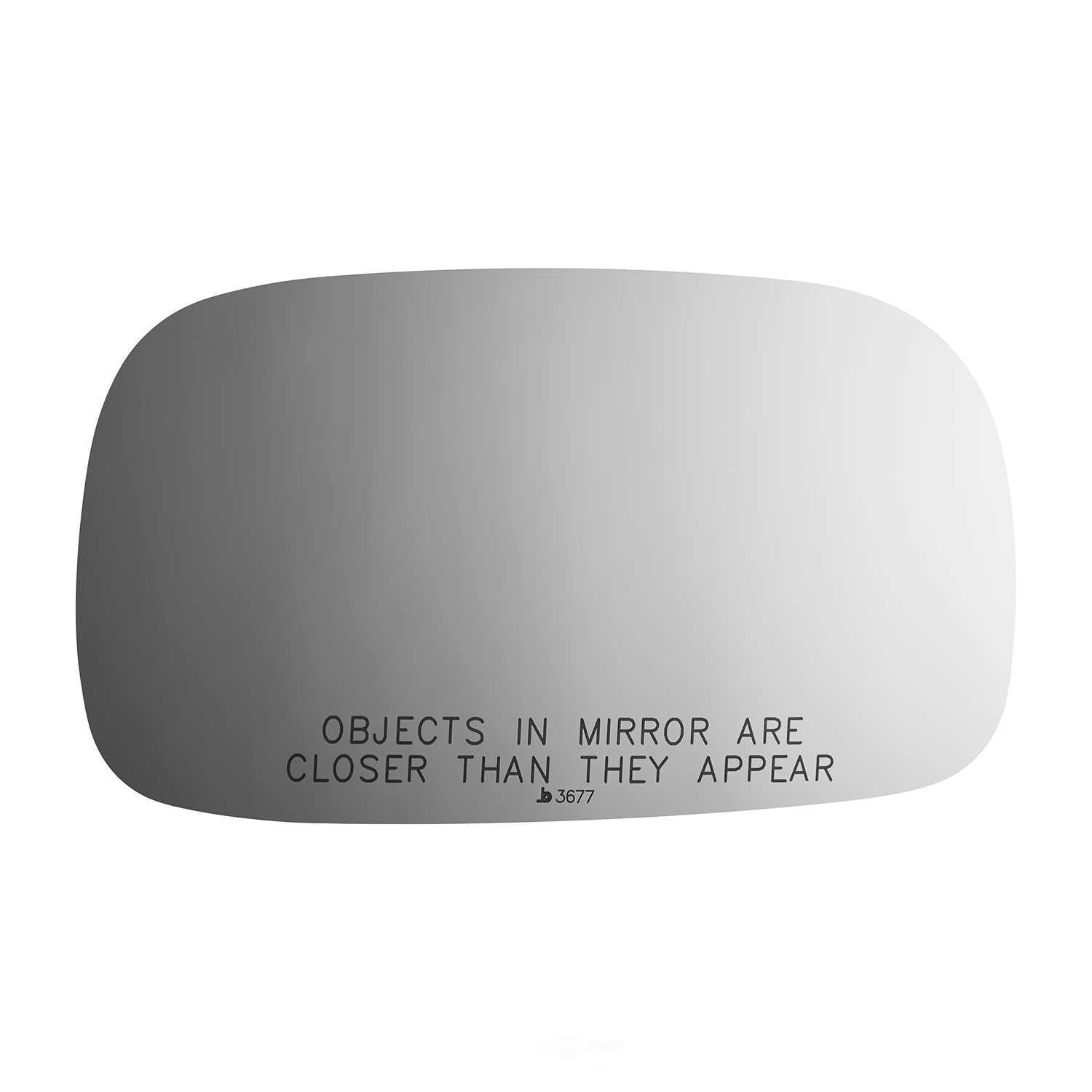Burco Side View Mirror Replacement Glass - Clear Glass - 3677