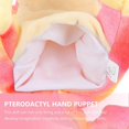 thumbnail image 2 of Funny Dinosaur Head Hand Puppet Figure Toy Pterodactyl Hand Puppet Figure Gloves, 2 of 4