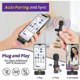 thumbnail image 2 of Wireless Lavalier Microphone USB-C, Wireless Lavalier Microphone for Android for Tiktok, Youtube, Vlog, 2 of 5