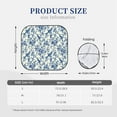 thumbnail image 3 of Daiia Vintage Floral Birds 2PCS Car Windshield Sun Shade, Foldable Sun Shield for Car Front Window, Auto Sun Blocker Visor Protector Universal for Truck SUV Pickup-Large, 3 of 7
