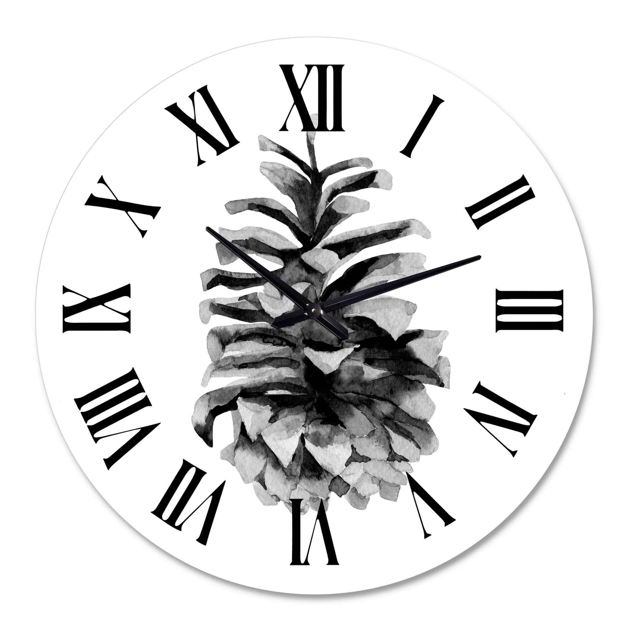 Designart 1 in Traditional Wall Clock