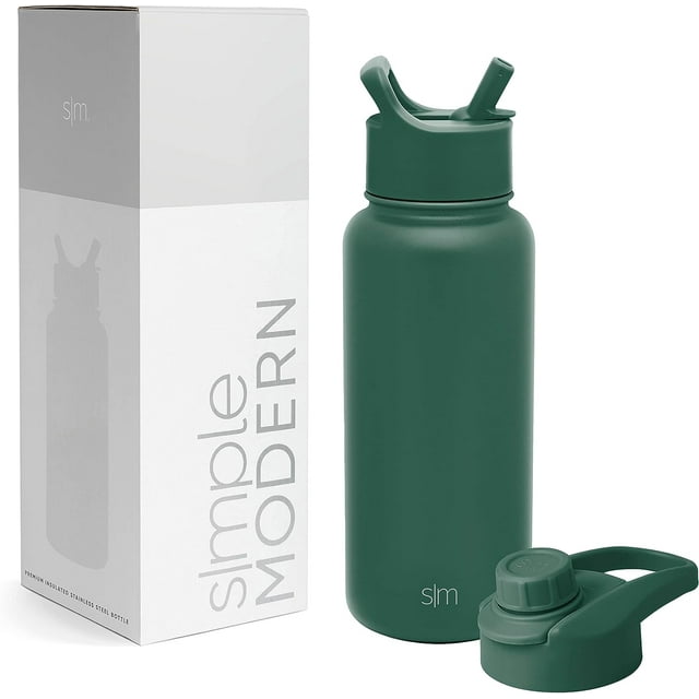 Botella de agua moderna simple con botellas termos de metal Simple Modern Simple Modern