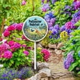 thumbnail image 4 of Eveokoki Round (9.2X9.2) IN Pollinator Habitat Pestiside Free Yard Sign with Stake Rustproof Aluminum Bee Lawn Signs Stand for Home Garden Yard Decorations Outdoor, 4 of 6
