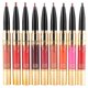 thumbnail image 2 of NITRQ 8 Colors2 In 1 Moisturizing Lip Gloss Lip Liner Pen Double End Liquid Lipstick, 2 of 5