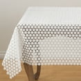 thumbnail image 2 of Saro Lifestyle Open Embroidered Floral Tablecloth, 2 of 3