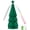1, variant on 1 Pack Fly Fans for Tables, Fly Repellent Fan Outdoor Indoor Keep Flies , Fly Fans Rechargeable with Holographic for Picnic, Party, Restaurant, Kitchen and BBQ, Green
