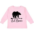 thumbnail image 3 of Inktastic Lil Bear Boys Cute Baby Boys Long Sleeve Toddler T-Shirt, 3 of 5
