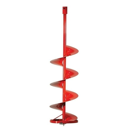 Eskimo QT10N Ice Fishing 10 Inch Quantum Blade Ice Auger Bit Attachment, Red