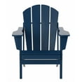 thumbnail image 2 of Paradise Outdoor Folding Poly Adirondack Chair, 2 of 6