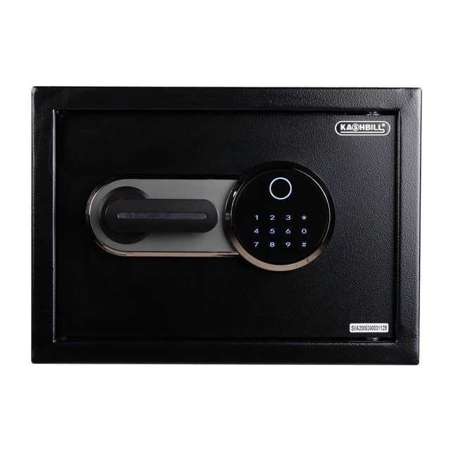 Caja Fuerte Biométrica Digital Touch Mediana 25x35x25 KASHBILL Mod. CFBT02