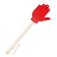 thumbnail image 1 of Fly Swatter with Stainless Steel Rivets Heavy Duty Faux Leather Fly Swatter with Wood Handle Efficient Catcher Comfortable Grip Palm Shape Insects, 1 of 8