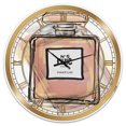 thumbnail image 1 of Designart 'Chic Nr 5 Paris Parfum V' Large Fashion Wall Clock, 1 of 5